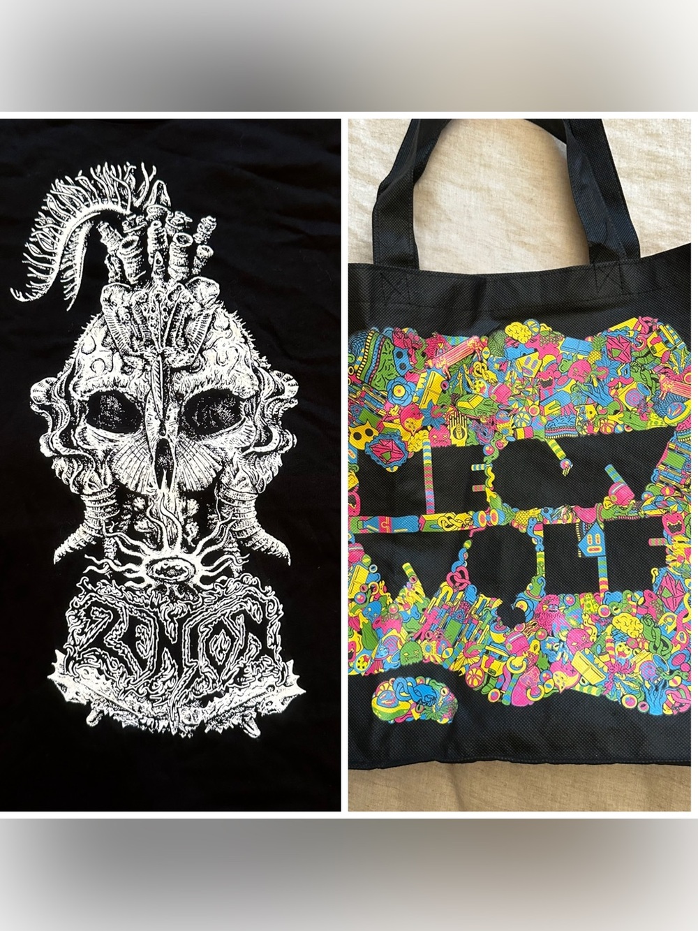 Meow Wolf Denver Tee and Tote Bag Limited Edition